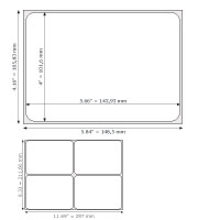 Product#9420 Label Size: 5.84" x 4.16"